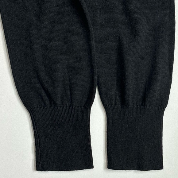 J Jill Seamed Wrap Long Sleeves Sweater Black Size Small - Picture 11 of 12